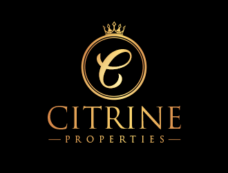 Citrine Properties logo design by BeDesign