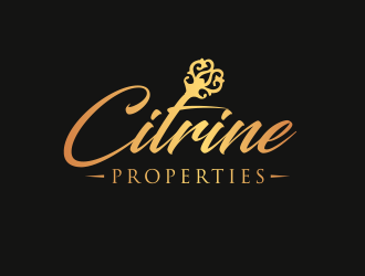 Citrine Properties logo design by BeDesign