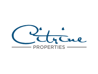 Citrine Properties logo design by rief