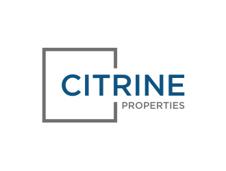 Citrine Properties logo design by rief