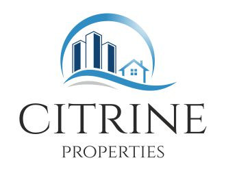 Citrine Properties logo design by jetzu