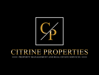 Citrine Properties logo design by deddy