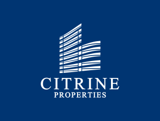 Citrine Properties logo design by graphicstar