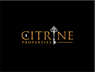 Citrine Properties logo design by kimora