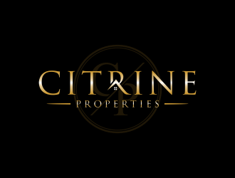 Citrine Properties logo design by deddy