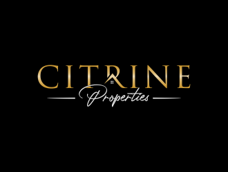 Citrine Properties logo design by deddy