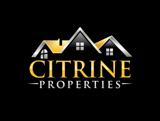 Citrine Properties logo design by YONK