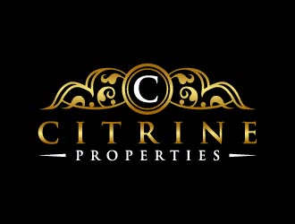 Citrine Properties logo design by maserik