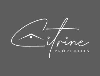 Citrine Properties logo design by maserik