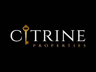 Citrine Properties logo design by maserik