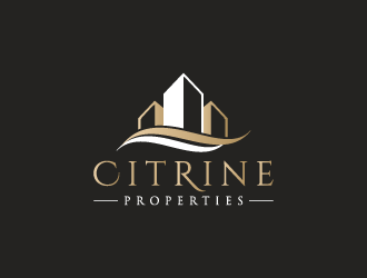 Citrine Properties logo design by pencilhand