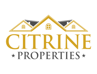 Citrine Properties logo design by FriZign