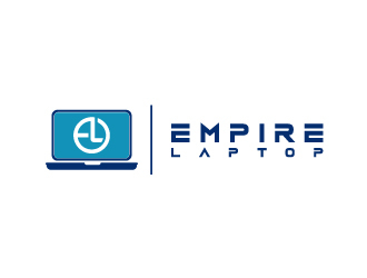 Empire Laptop logo design by dgawand