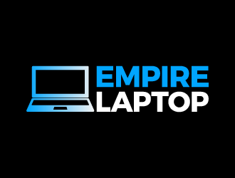 Empire Laptop logo design by denfransko