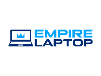 Empire Laptop logo design by denfransko