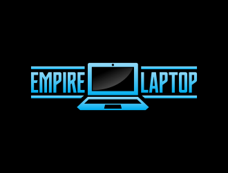 Empire Laptop logo design by ekitessar