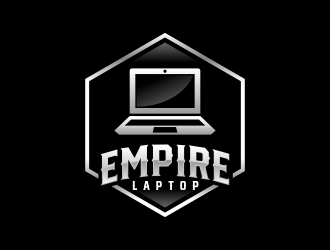 Empire Laptop logo design by ekitessar