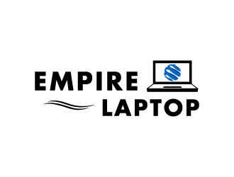 Empire Laptop logo design by pilKB