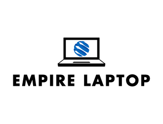 Empire Laptop logo design by pilKB