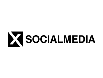 X Social Media logo design by lexipej