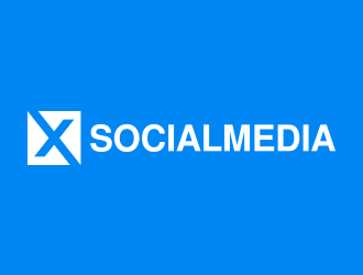 X Social Media logo design by lexipej