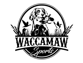 Waccamaw Sports logo design by DreamLogoDesign