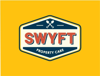 Swyft Property Care logo design by Mardhi