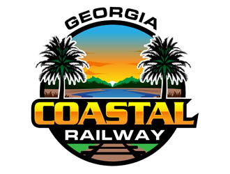 Georgia Coastal Railway logo design by DreamLogoDesign