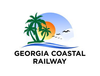 Georgia Coastal Railway logo design by cintoko