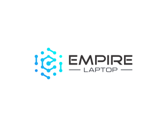 Empire Laptop logo design by Asani Chie