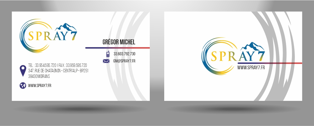 SPRAY7 logo design by miroy