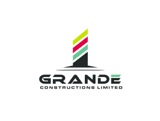 Grande constructions limited  logo design by AamirKhan