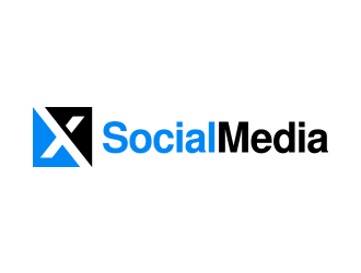 X Social Media logo design by lexipej