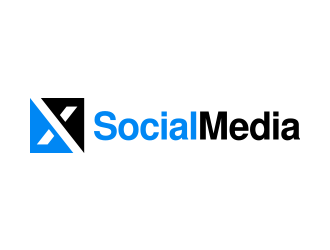 X Social Media logo design by lexipej