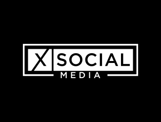 X Social Media logo design by menanagan