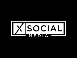 X Social Media logo design by menanagan