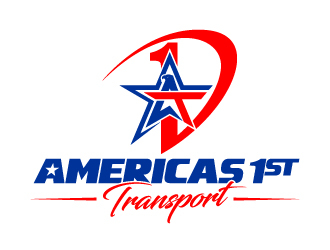 Americas 1st Transport logo design by jaize