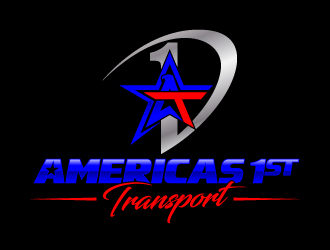 Americas 1st Transport logo design by jaize