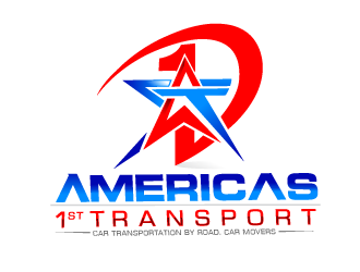 Americas 1st Transport logo design by Suvendu