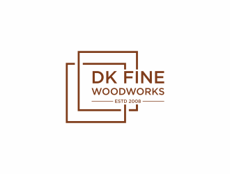 DK Fine Woodworks logo design by ayda_art