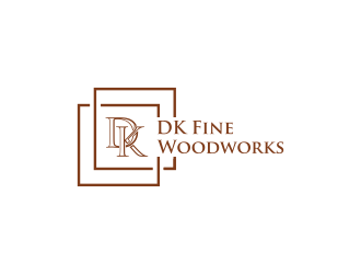 DK Fine Woodworks logo design by ayda_art