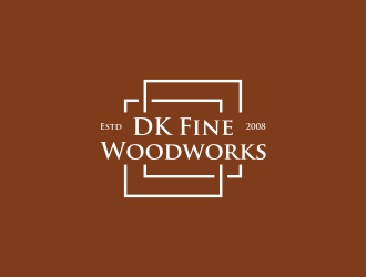 DK Fine Woodworks logo design by ayda_art