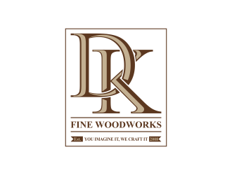 DK Fine Woodworks logo design by brandshark