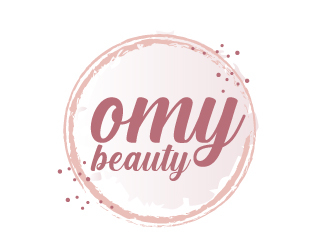 omy beauty logo design by AamirKhan