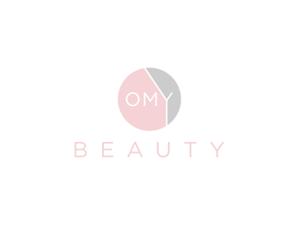 omy beauty logo design by Inaya