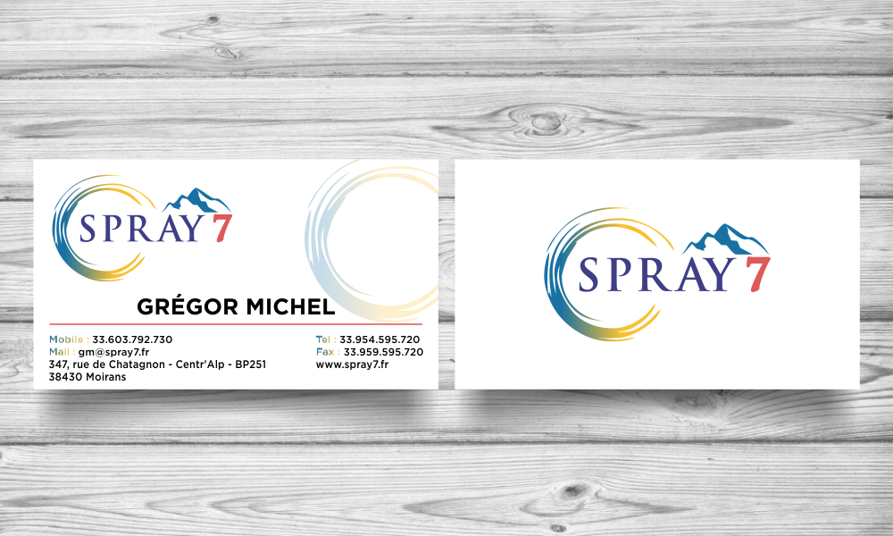 SPRAY7 logo design by done