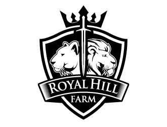 Royal Hill Farm  logo design by jaize