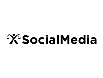 X Social Media logo design by larasati