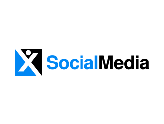 X Social Media logo design by lexipej