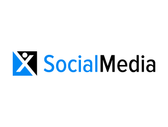 X Social Media logo design by lexipej